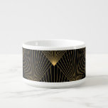 Art Deco: Black Gold Elegance. Bowl