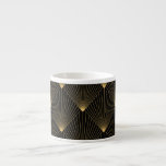 Art Deco: Black Gold Elegance. Espresso Cup