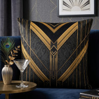 Art Deco Black & Gold Gatsby