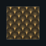 Art Deco Black Gold: Seamless Luxury<br><div class="desc">Art Deco Pattern. Seamless black and gold background. Metallic shells or scales lace ornament. Minimalistic geometric design. Vintage lines. 1920-30s motifs. Luxury vintage illustration Art Deco Luxury: Black and Gold Vintage Elegance. Dive into the elegance of an Art Deco masterpiece. art, deco, pattern, ornament, background, illustration, texture, decor, vintage, gold,...</div>