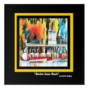 Art Deco Boston Swan Boats