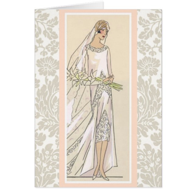 Art Deco Bride Cards (Front)