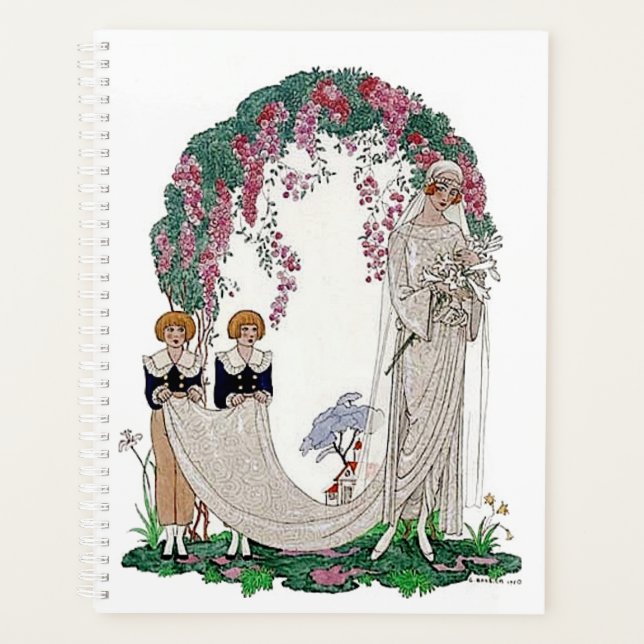 Art Deco bride  planner (Front)