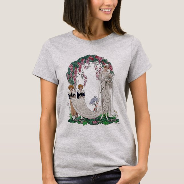 Art Deco Bride T-Shirt (Front)