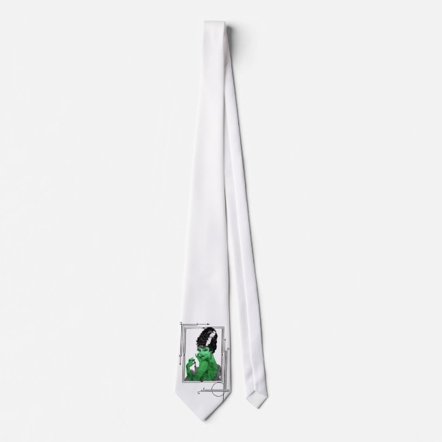Art Deco Bride Tie (Front)