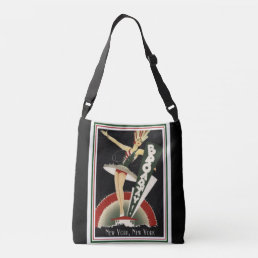 Art Deco Broadway New York Crossbody Bag
