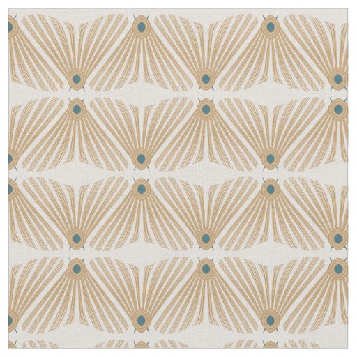 Art Deco bugs pastel Fabric