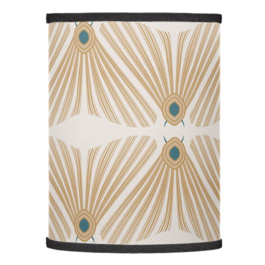 Art Deco bugs pastel Lamp Shade (Left)