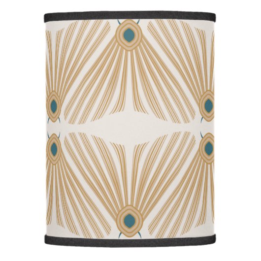 Art Deco bugs pastel Lamp Shade (Front)