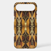 Art Deco Burl Wood Case-Mate iPhone Case (Back)
