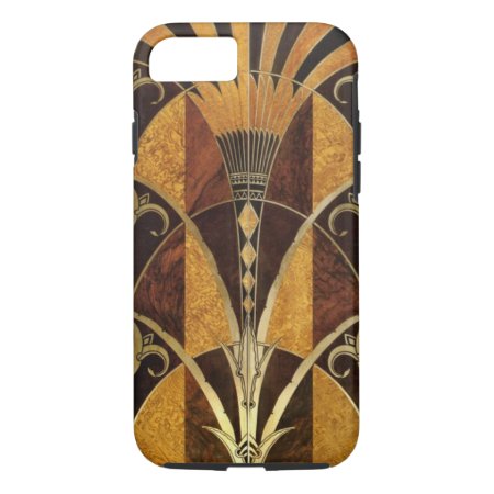 Art Deco Burl Wood Iphone 8/7 Case