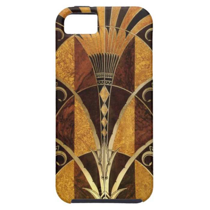 Art Deco Burl Wood iPhone SE/5/5s Case Zazzle