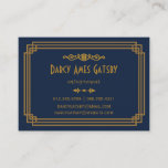 Art Deco Business Cards