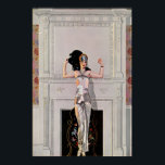Art Deco by Coles Phillips Poster<br><div class="desc">Art Deco by Coles Phillips (1927) | This vibrant poster is a celebration of Art Deco design, featuring an Advertising illustration for Vitralite Enamel, by American painter Coles Phillips, from 1927. The image is filled with colorful details, captivating shapes, and a distinct visual aesthetic that captures the spirit of the...</div>