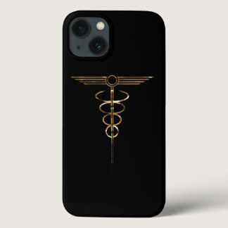 Art Deco Caduceus iPhone 13 Case