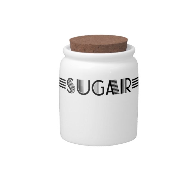 Art Deco Candy Jar (Front)