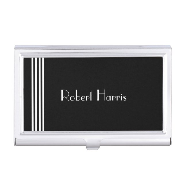 Art Deco Case For Business Cards (Front)