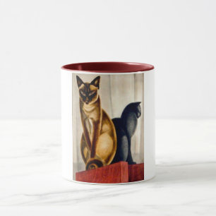 Art Deco Cats Mug