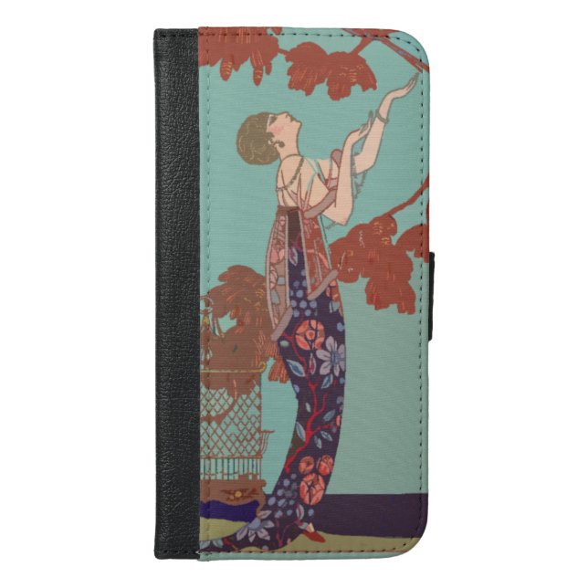 Art Deco Cell Case-Wallet - Check For Your Model iPhone Wallet Case (Front)