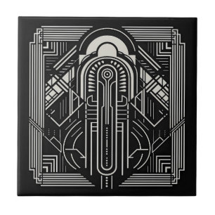 Art Deco Ceramic Tile