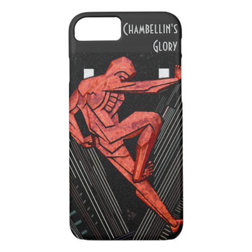 Art Deco Chambellans Glory _ Personalized iPhone 87 Case