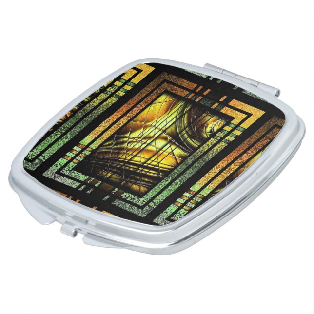 Art Deco Circa 1920's Styled Makeup Mirror (Turned)