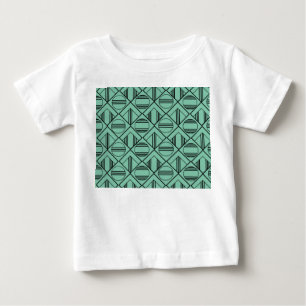 Art Deco Circles and Diamonds Baby T-Shirt