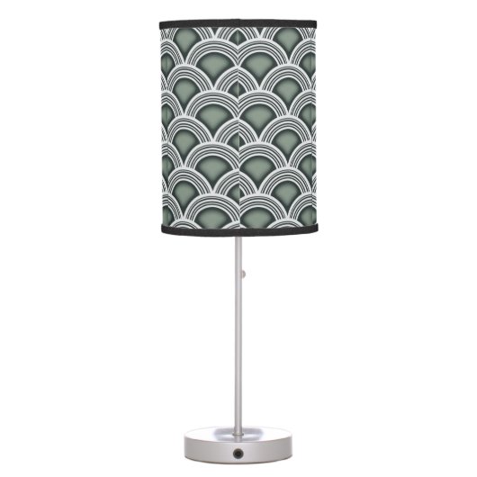 Art Deco Circles Lamp (Back)