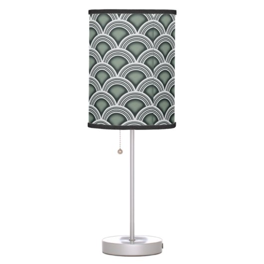 Art Deco Circles Lamp (Right)