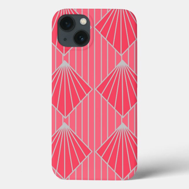 Art Deco Clam Shells  Case-Mate iPhone Case (Back)