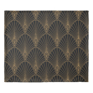 Art deco: classic geometric pattern. duvet cover
