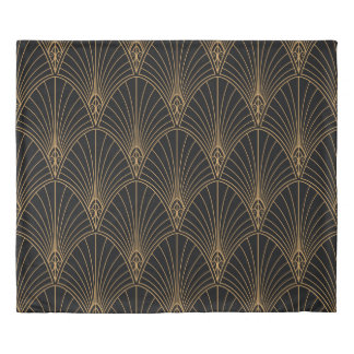 Art deco: classic geometric pattern. duvet cover