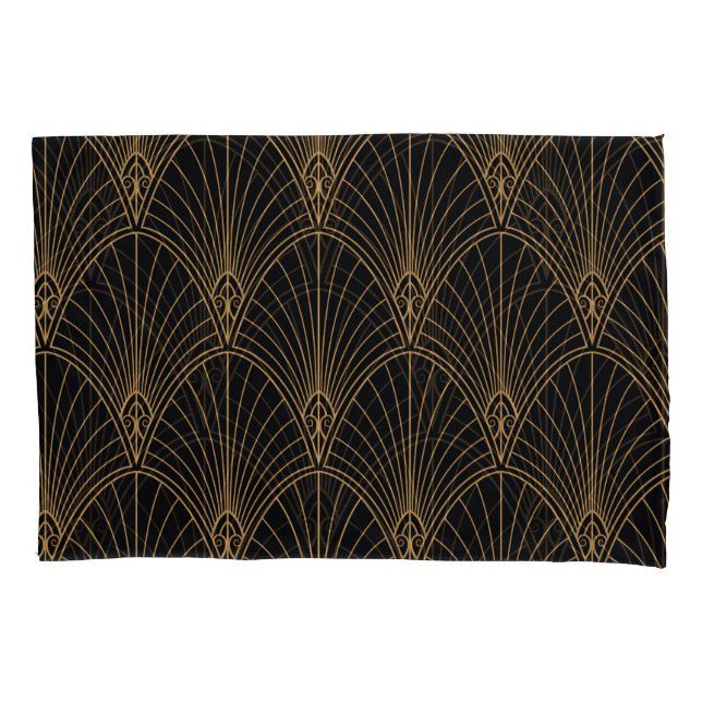 Art deco: classic geometric pattern. pillow case (Front)