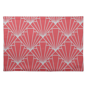 Art Deco Cloth Placemat