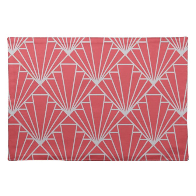 Art Deco Cloth Placemat (Front)