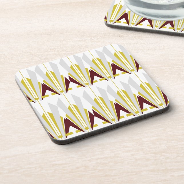 Art Deco Coaster (Left Side)