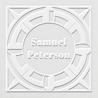 Art Deco Concentric Ring Embosser