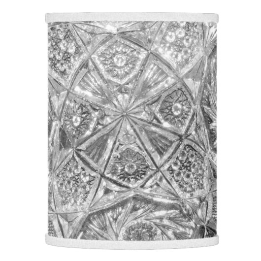 ART DECO CRYSTAL 5 LAMP SHADE (Left)