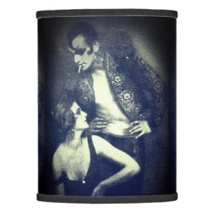 Art deco dancers Berber and Droste Lamp Shade