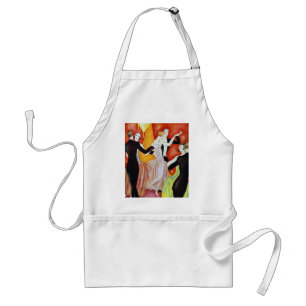 Art Deco Dancing Couples 1920s Ballroom  Adult Apron