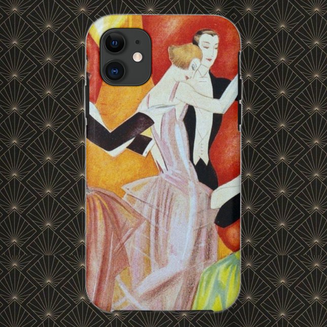 Art Deco Dancing Couples 1920s Ballroom  Case-Mate iPhone Case (Creator Uploaded)