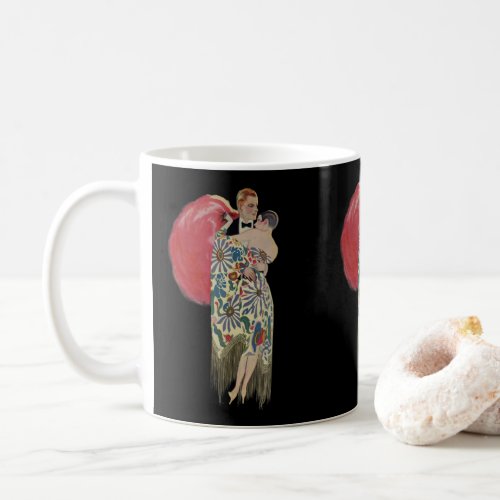 Art Deco Dancing Vintage Love and Romance Coffee Mug