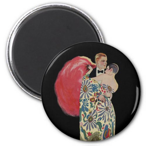 Art Deco Dancing Vintage Love and Romance Magnet