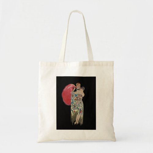 Art Deco Dancing Vintage Love and Romance Tote Bag