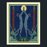 Art Deco "Danses de Jadis" by George Barbier Poster<br><div class="desc">Art Deco "Danses de Jadis" by George Barbier   11 x 14</div>
