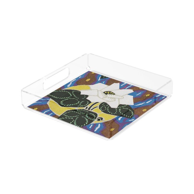 Art Deco Design #12 at Sunshinedazzle Acrylic Tray (Angled)