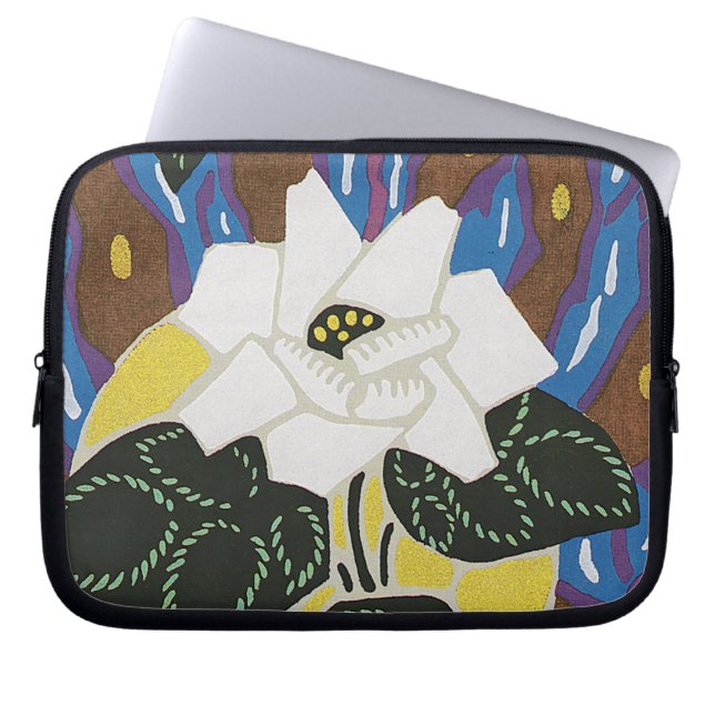 Art Deco Design #12 at Sunshinedazzle Laptop Sleeve (Front)