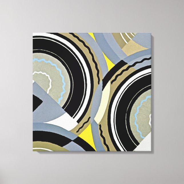 Art Deco Design #2 at Emporio Moffa Canvas Print (Front)