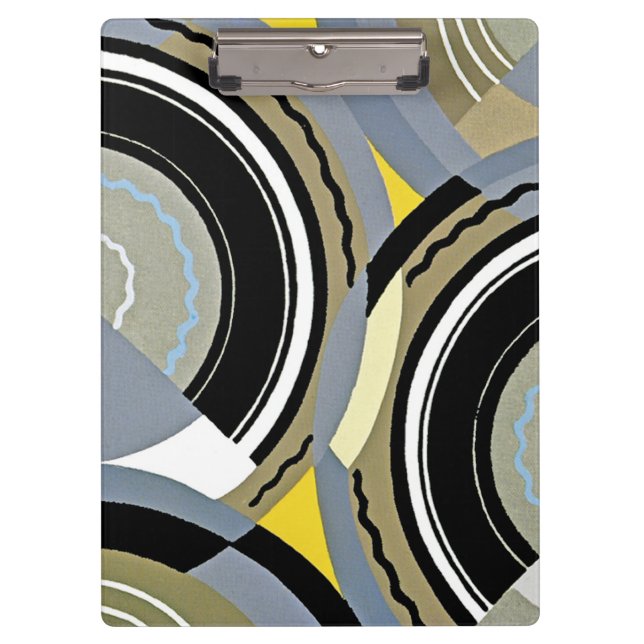 Art Deco Design #2 @ Emporio Moffa Clipboard (Front)