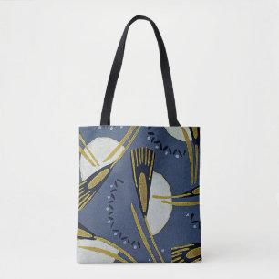 Art Deco Design #7 floral Tote Bag